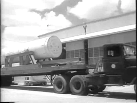 American army rocket program Stock Footage 123797722