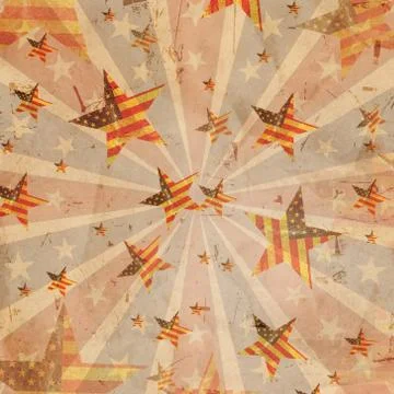 American background Stock Illustration