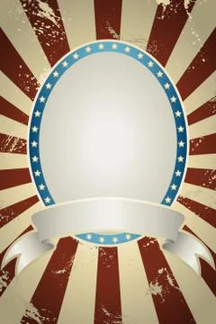 American background Stock Illustration