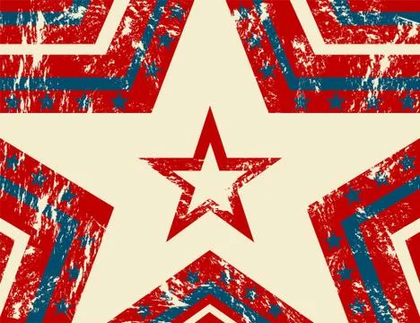 American background Stock Illustration