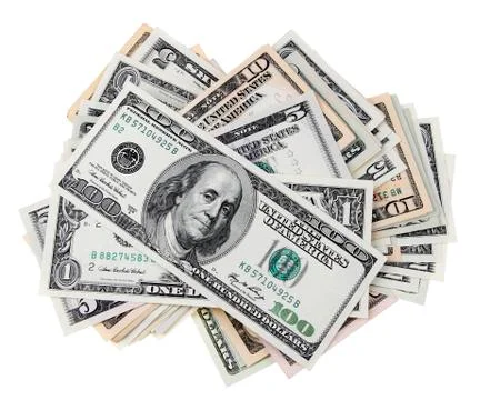 American banknotes Stock Photos
