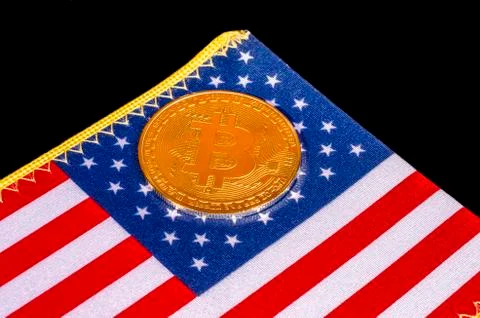 American bitcoin Stock Photos