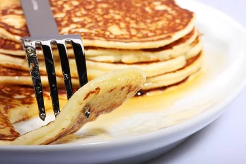 American breakfast Stock Photos