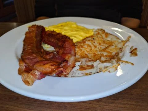 American Breakfast Stock Photos