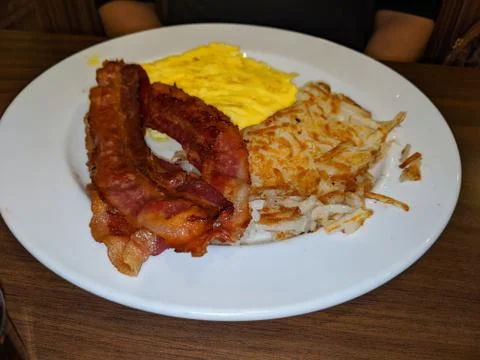 American Breakfast Stock Photos
