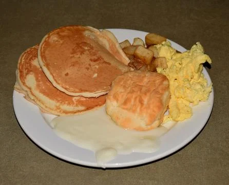 American breakfast Stock Photos
