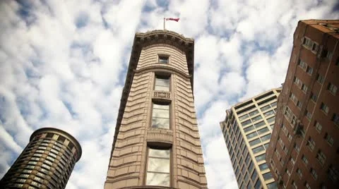 American building Stock Footage 10732468