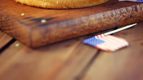 American Burger  Stock Footage 72622144