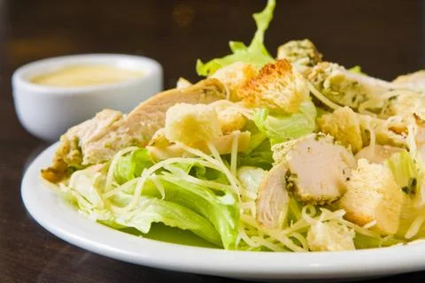 American Caesar Salad 스톡 사진