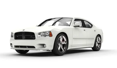 American Car Stock Illustration