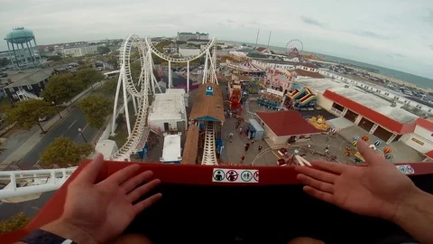 American carousel Stockbeeldmateriaal 76360031