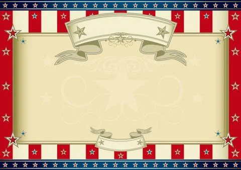 American certificate Stock Illustration