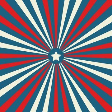 American Circus background. Illustrazione stock