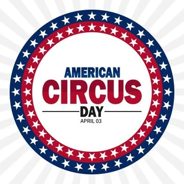 American Circus Day Stock-Illustration