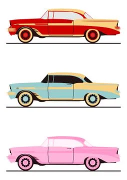 American coupe. Stock Illustration