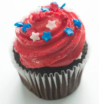 American cupcake Stock Photos