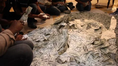 American Currency Dollars Stock Footage 68972743