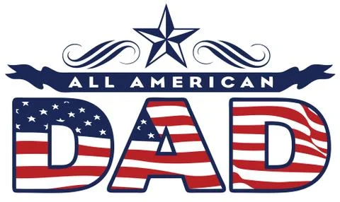 American dad Stock Illustration