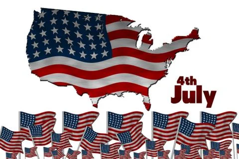 American day Stock Illustration