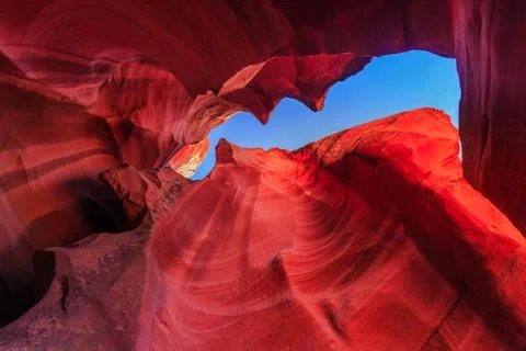 American desert formations Stock Photos