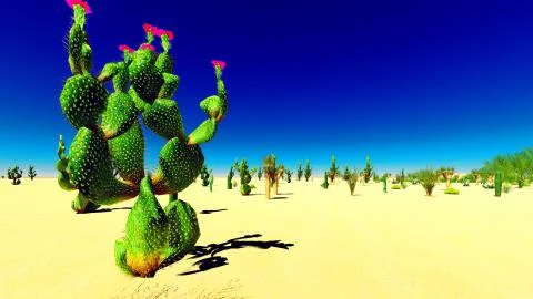 American desert Ilustração Stock