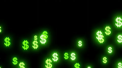 American dollar animation. Stock Footage 146943843