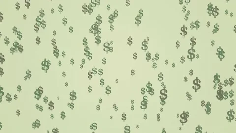 American dollar animation. Stock Footage 150438033