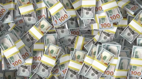 American dollar bills Stock Footage 70051503