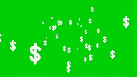 American Dollar symbol Video stock 245049224