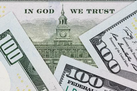 American dollars, a background Stock Photos