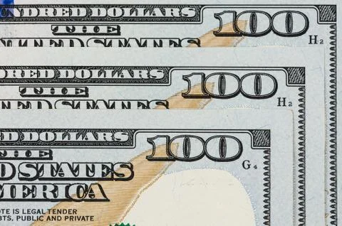American dollars, a background Stock Photos