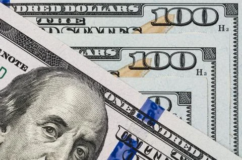 American dollars, a background Stock Photos
