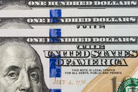 American dollars, a background Stock Photos