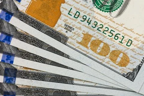 American dollars, a background Stock Photos