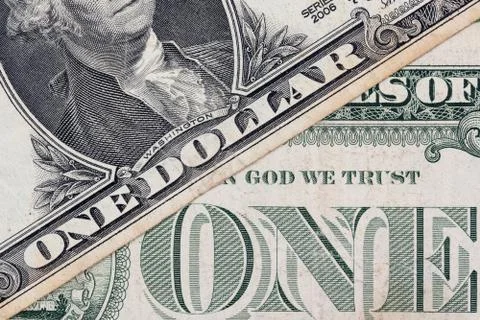 American dollars, a background Stock Photos