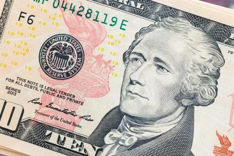 American dollars banknotes. Stock Photos