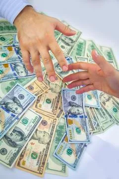 American dollars Foto stock