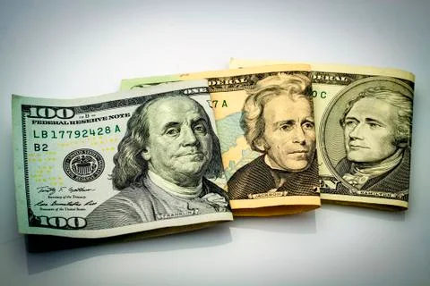 American dollars Stock Photos