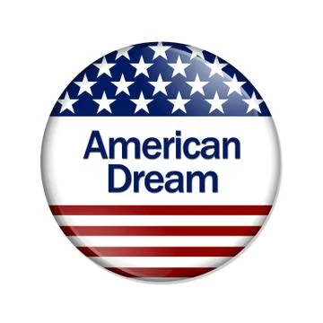 The american dream Stock Illustration