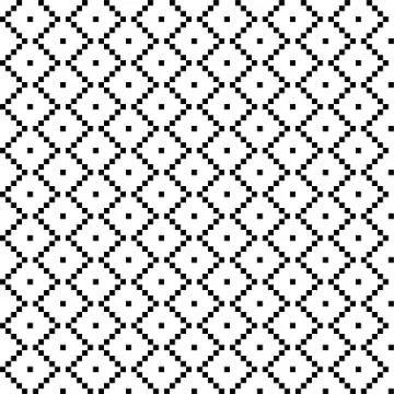 American Ethnic Seamless art pattern with squares. 스톡 일러스트