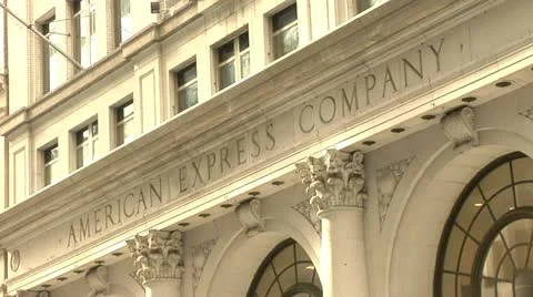 American express company building Stock Footage