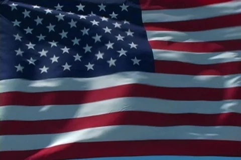 American Flag 2 스톡 동영상 136909