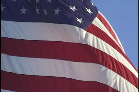 American Flag 2 Stock Footage 296776