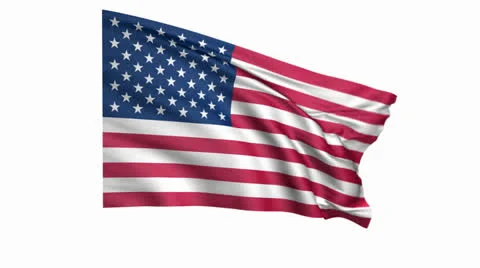 American Flag 2 Stock Footage 25061119