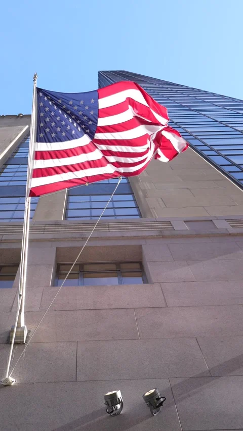 American Flag 2 動画素材 305961407