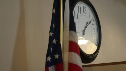 American Flag 22 Stock Footage 273239208