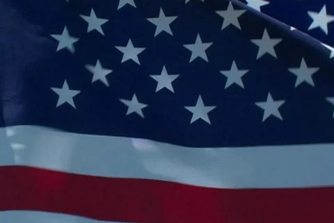 American Flag 4 Video stock 136916