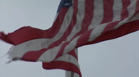 American Flag 4 스톡 동영상 1055606