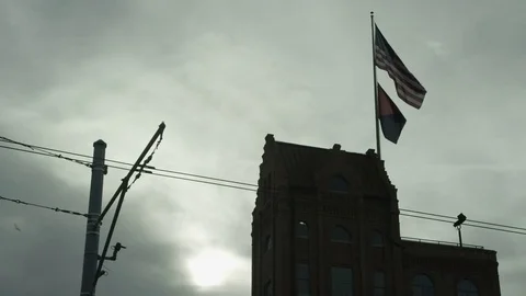 American Flag - 4k 動画素材 79905824