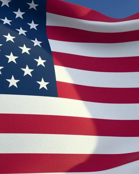 American flag background Video stock 299932626